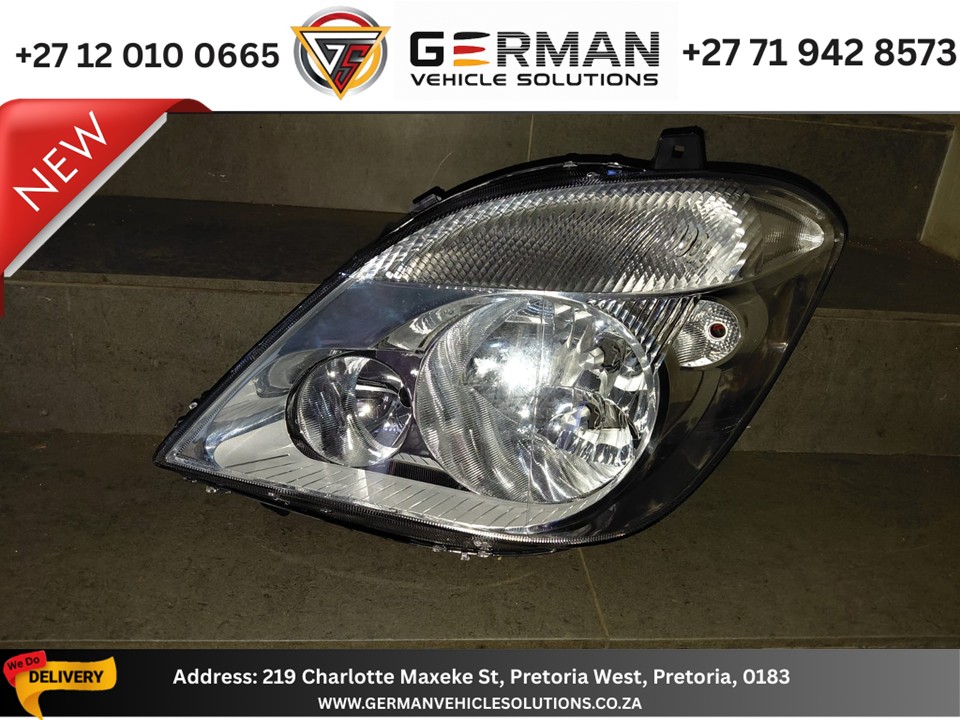 Mercedes Benz sprinter w209 headlight new oem fit