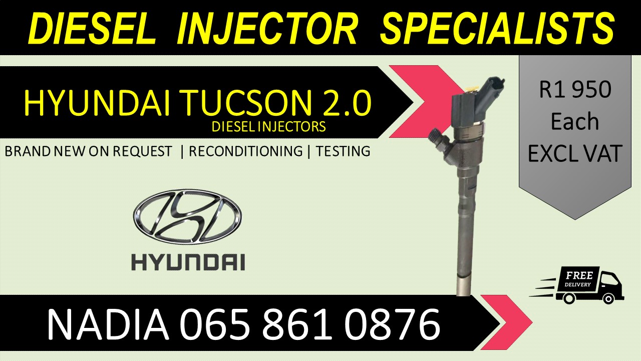 HIGH QUALITY DIESEL INJECTORS FOR SALE OR TO RECON FOR HYUNDAI TUCSON 2.0 - Private Seller HIGH QUALITY DIESEL INJECTORS FOR SALE OR TO RECON FOR HYUNDAI TUCSON 2.0 - Private Seller