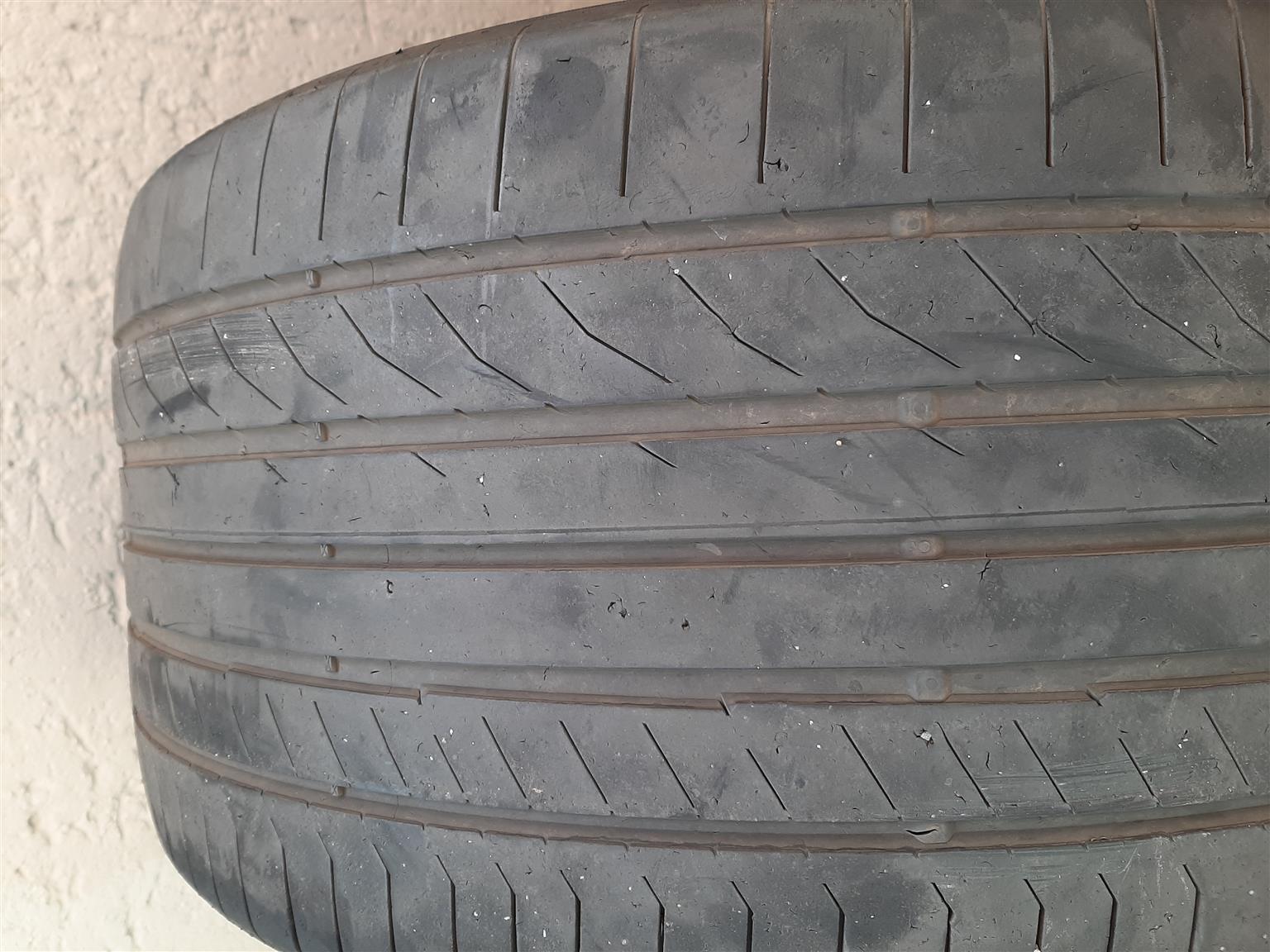 Mercedes-Benz GLE 63S Used Tyres 285 x 40 x 22" and 325 x 35 x22" tyres.