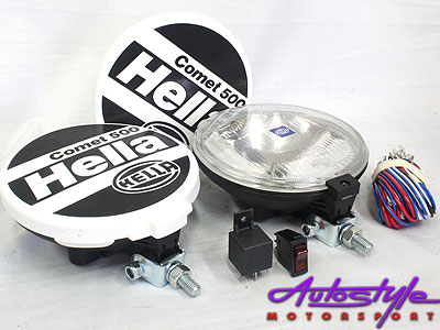 Hella Comet 500 Spotlamps (pair) Hella Comet 500 Spotlamps (pair)