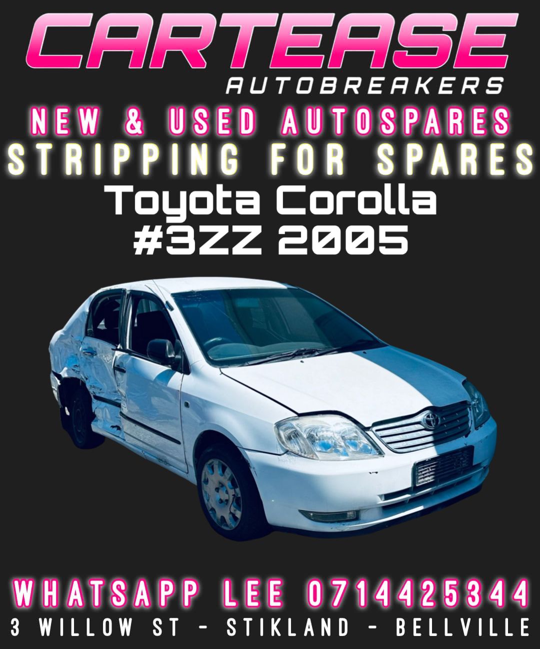 toyota spares stikland