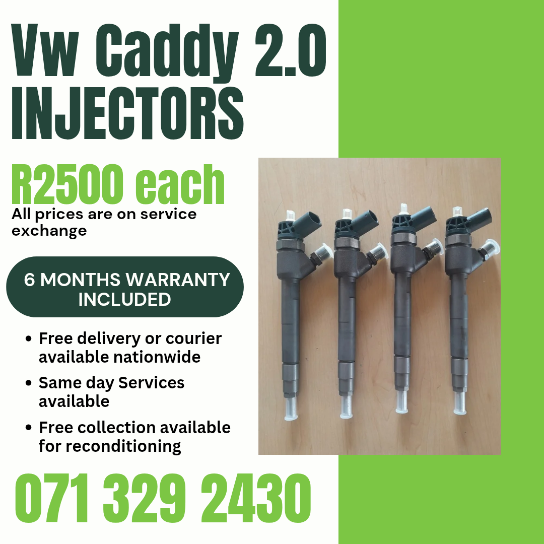 VW CADDY 2.0 INJECTORS FOR SALE WITH WARRANTY - Private Seller VW CADDY 2.0 INJECTORS FOR SALE WITH WARRANTY - Private Seller