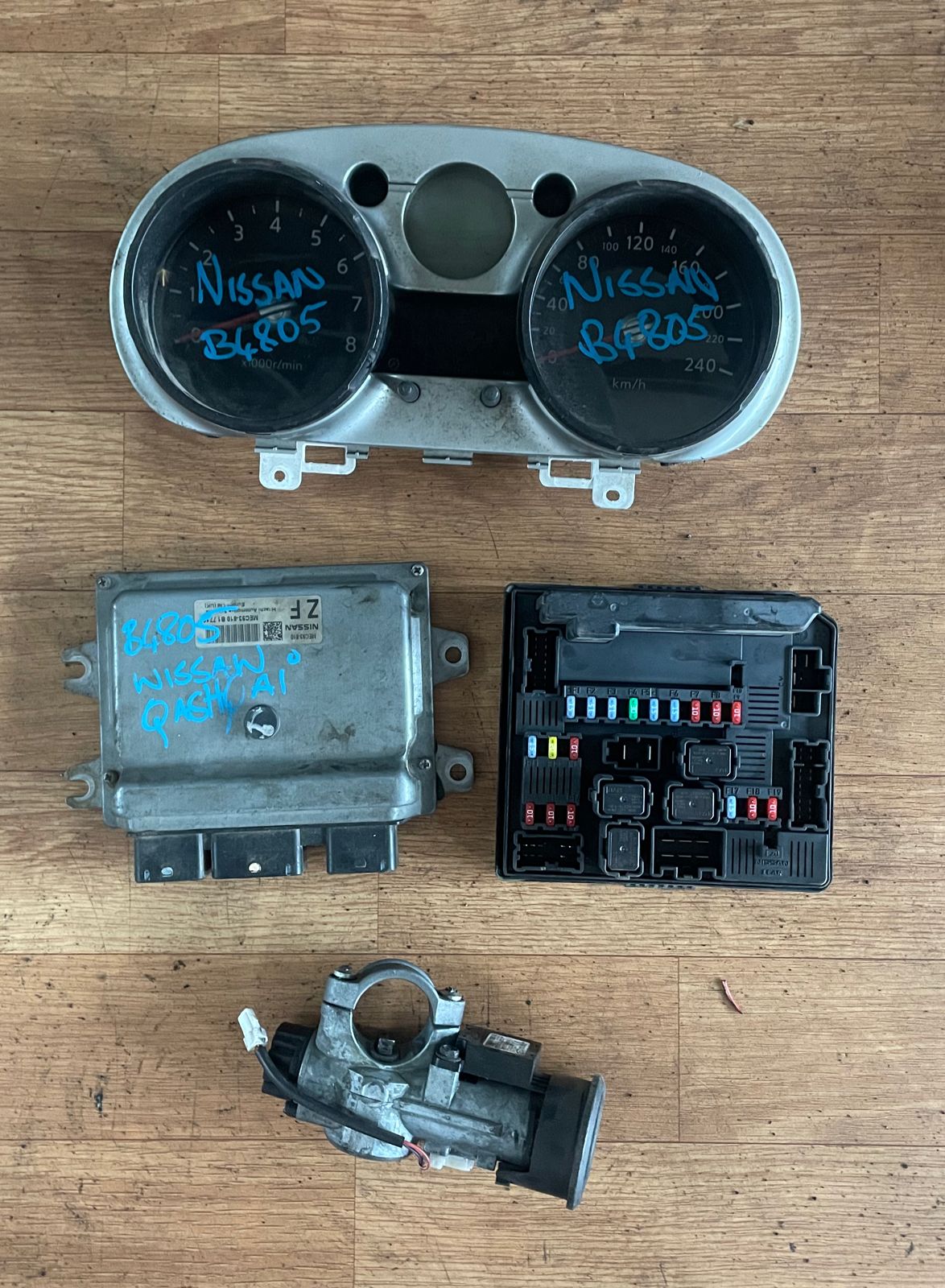 NISSAN QASHQAI 1.6LT #HR16 NO KEY ECU SET FOR SALE - Private Seller
