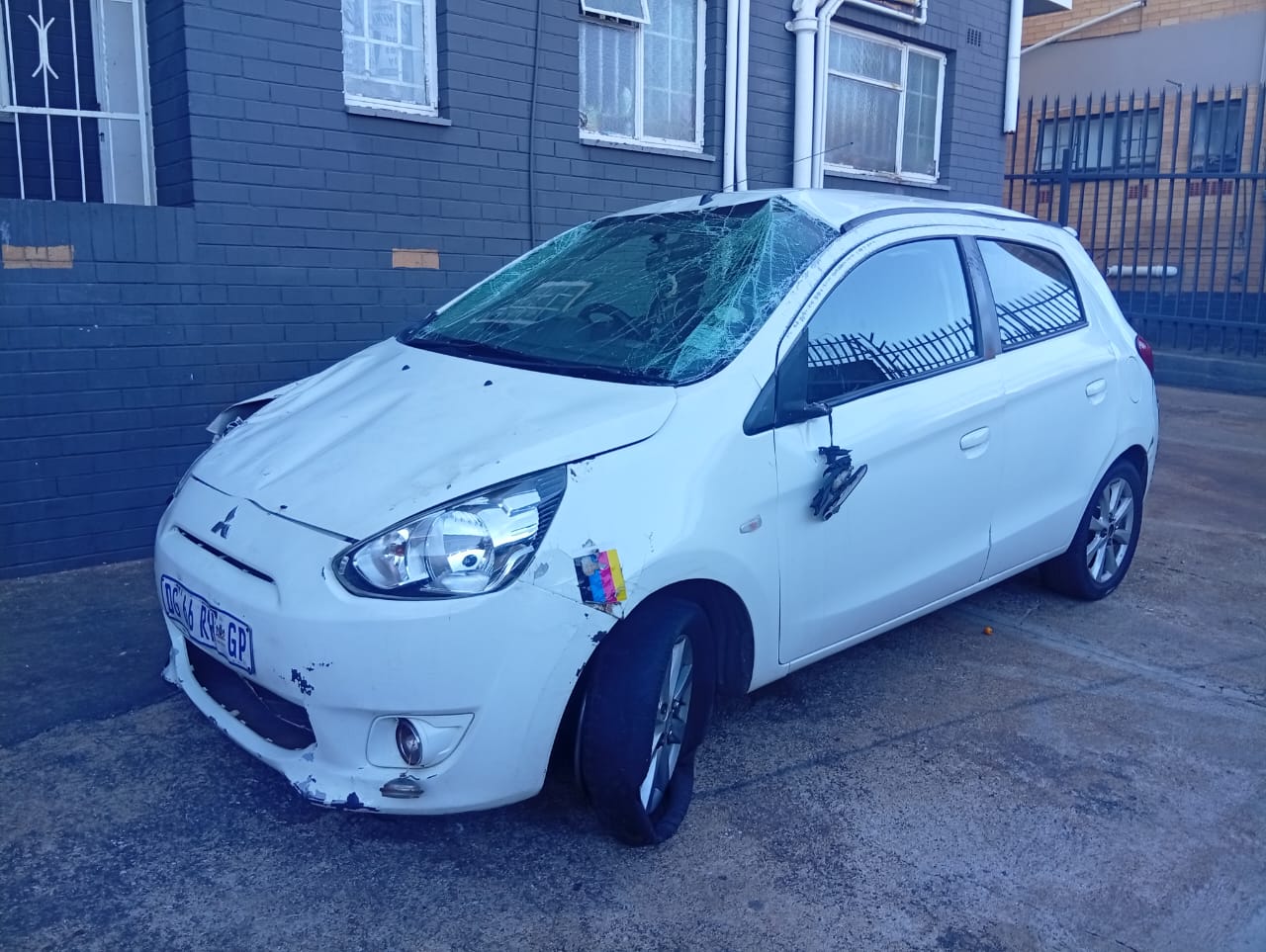 2014 Accident Damaged