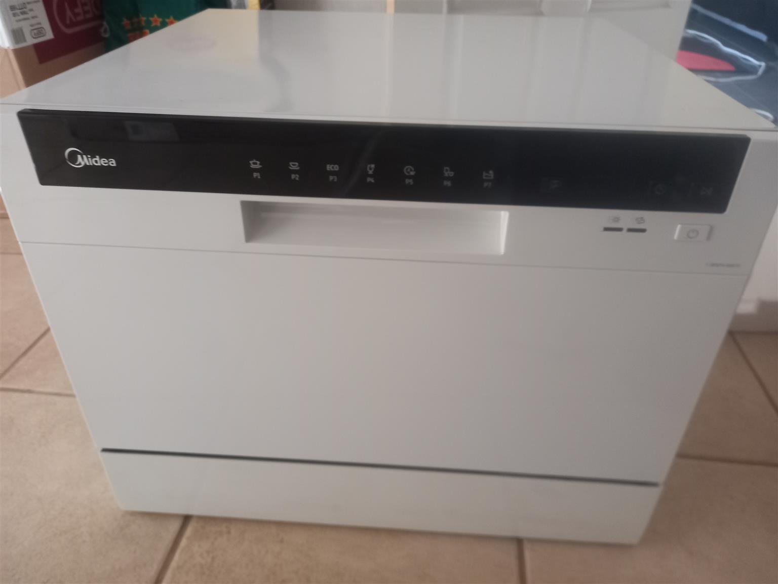 Midea countertop hot sale dishwasher