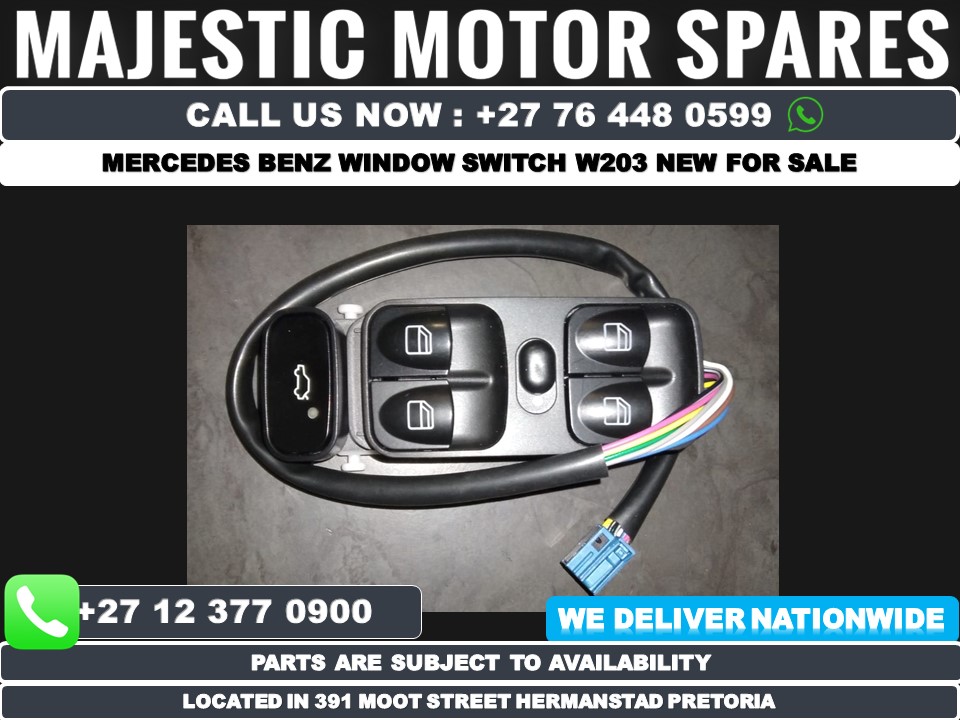 Mercedes Benz W203 Power Master Window Switch Button Mercedes Benz W203 Power Master Window Switch Button