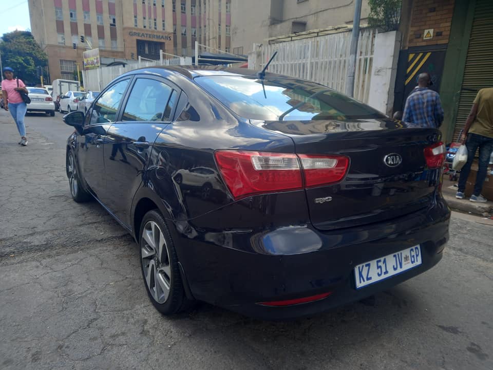 2017 KIA RIO 1.4 TEC PETROL, MANUAL TRANSMISSION, DARK BLUE COLOR, MILEAGE 66000KM