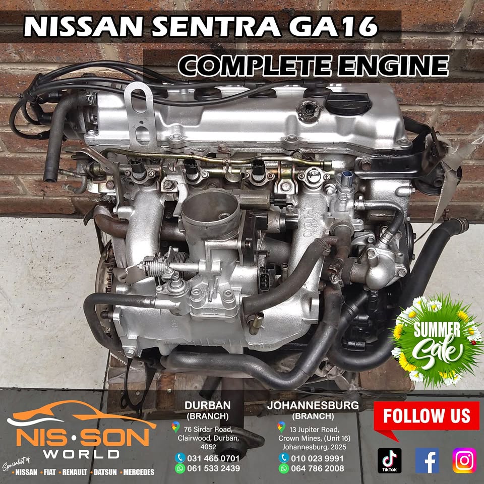 NISSAN SENTRA GA16 COMPLETE ENGINE - Private Seller NISSAN SENTRA GA16 COMPLETE ENGINE - Private Seller
