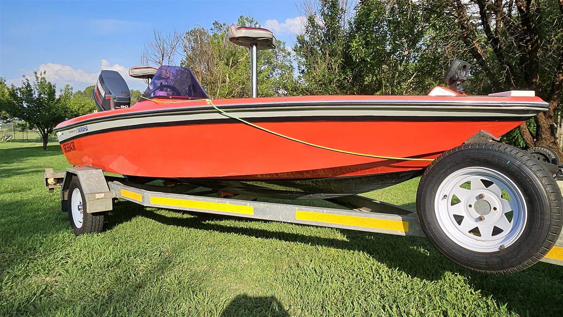 Dragonfly MkIIl Bass Boat with 90Hp Yamaha 2-Stroke built by Outdoor Marine