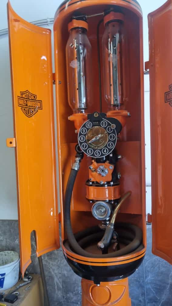 1930's Petrol Pump - Completely Restored