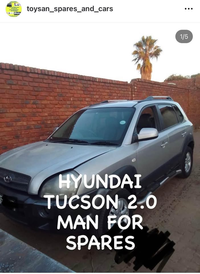HYUNDAI TUCSON 2.0 FOR SPARES - Private Seller HYUNDAI TUCSON 2.0 FOR SPARES - Private Seller