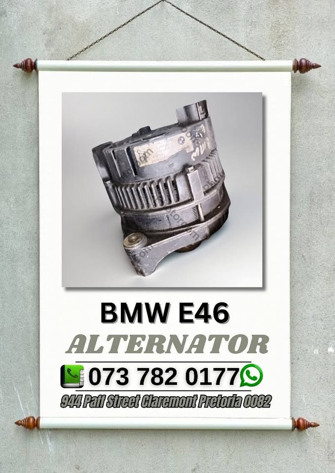 Bmw e46 alternator Call or WhatsApp me - Private Seller Bmw e46 alternator Call or WhatsApp me - Private Seller
