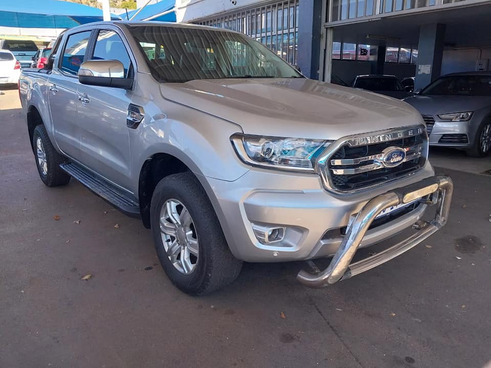 2017 FORD RANGER 3.2 DOUBLE CAB 85 000KM AUTOMATIC DIESEL SILVER COLOR