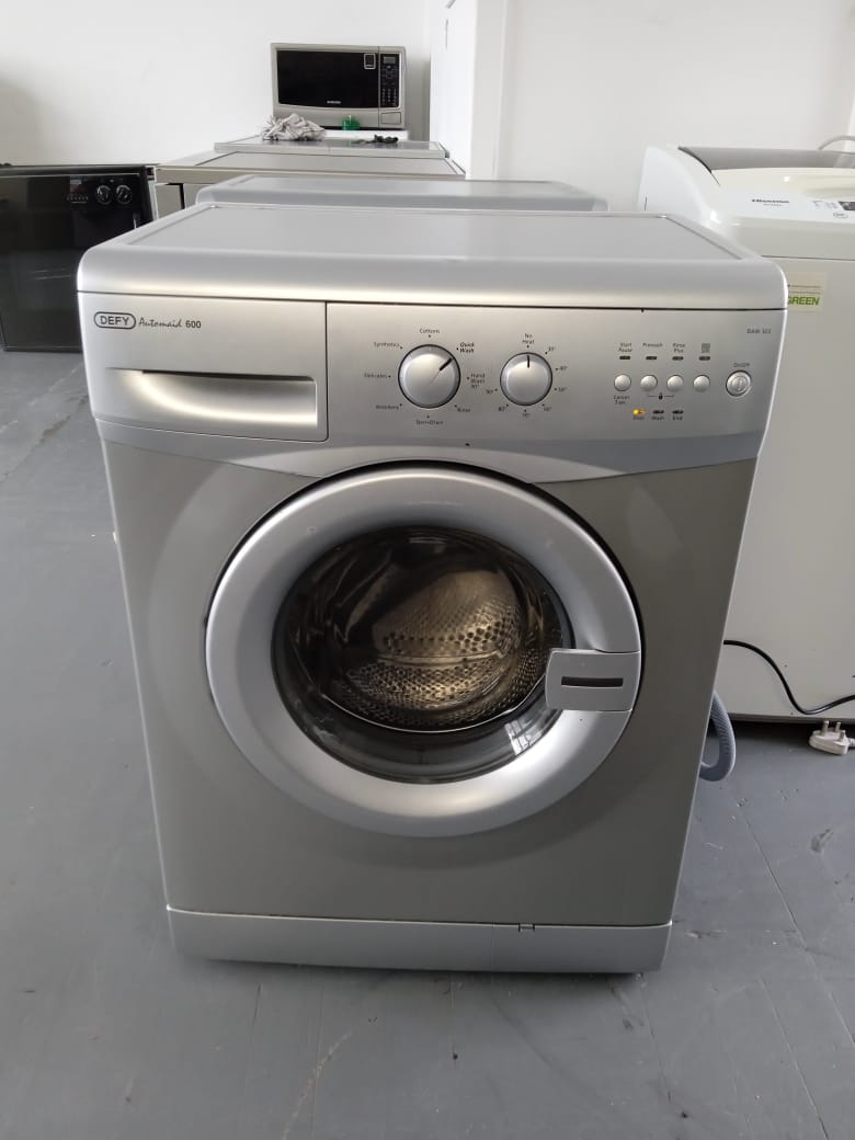 defy silver washing machine