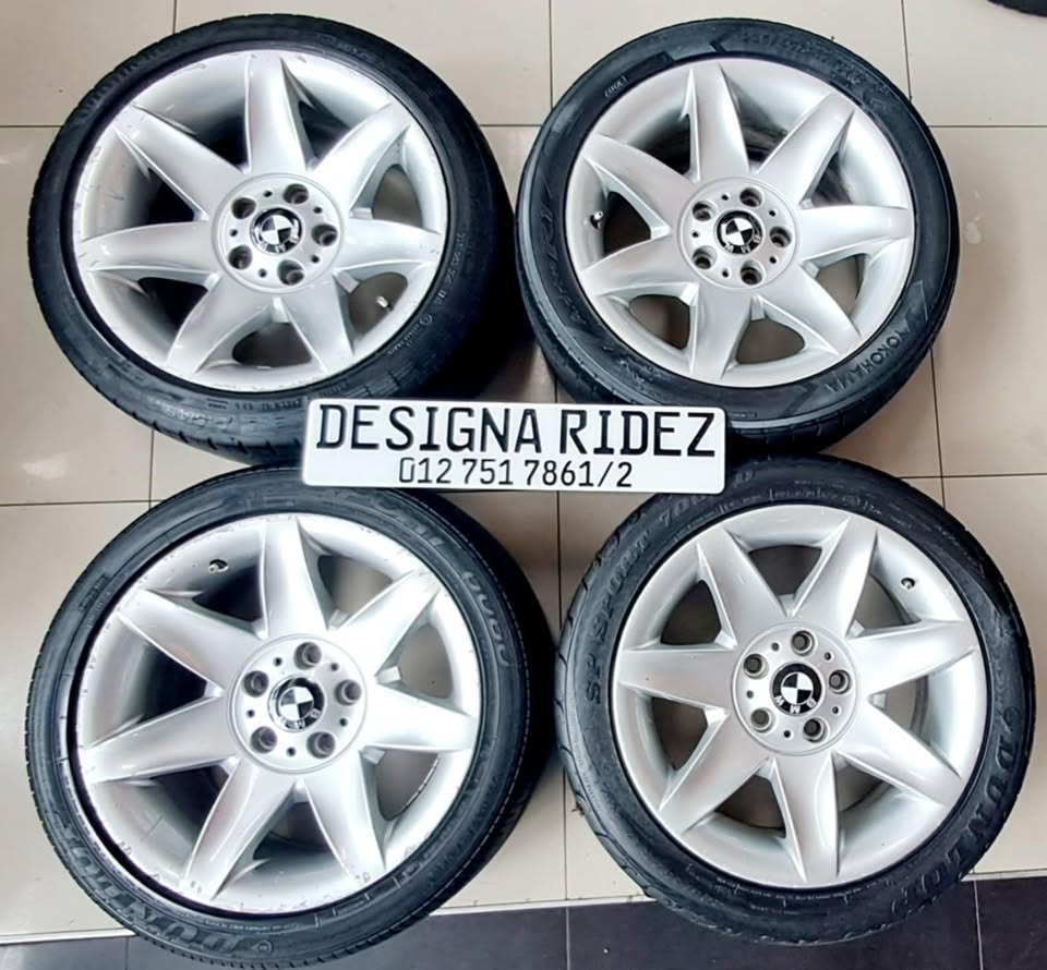 BMW STYLE 81 17'INCH 5/120 WHEELS&TIRES - Private Seller BMW STYLE 81 17'INCH 5/120 WHEELS&TIRES - Private Seller