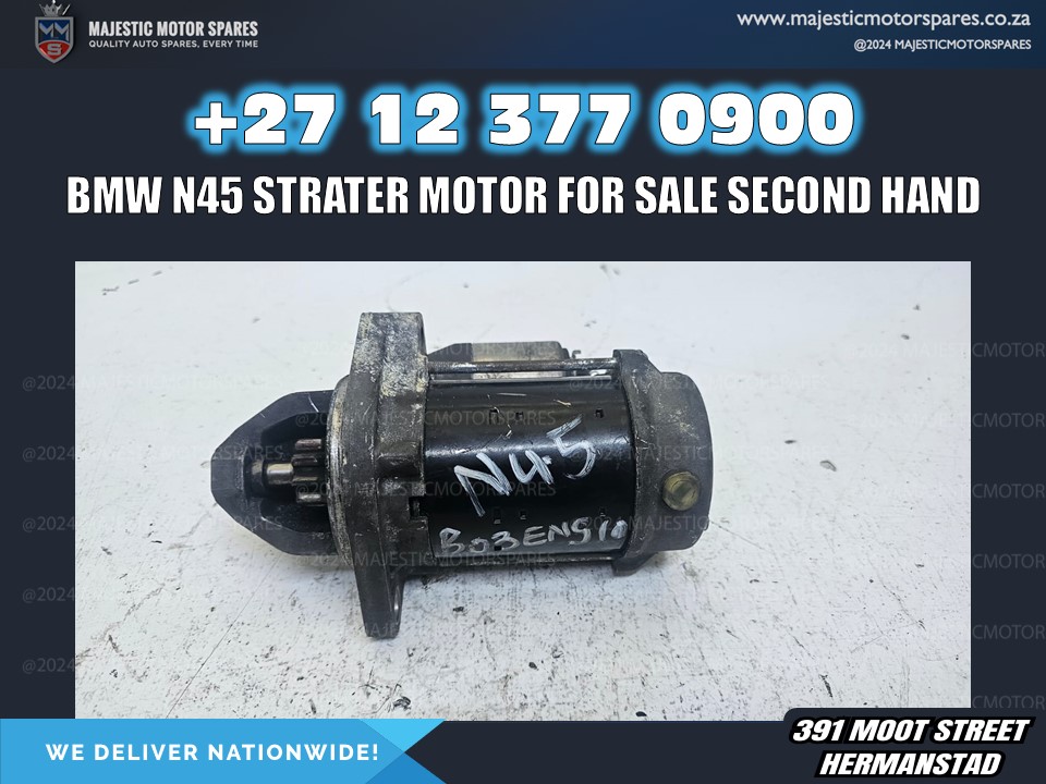 BMW N45 Starter for Sale - Private Seller