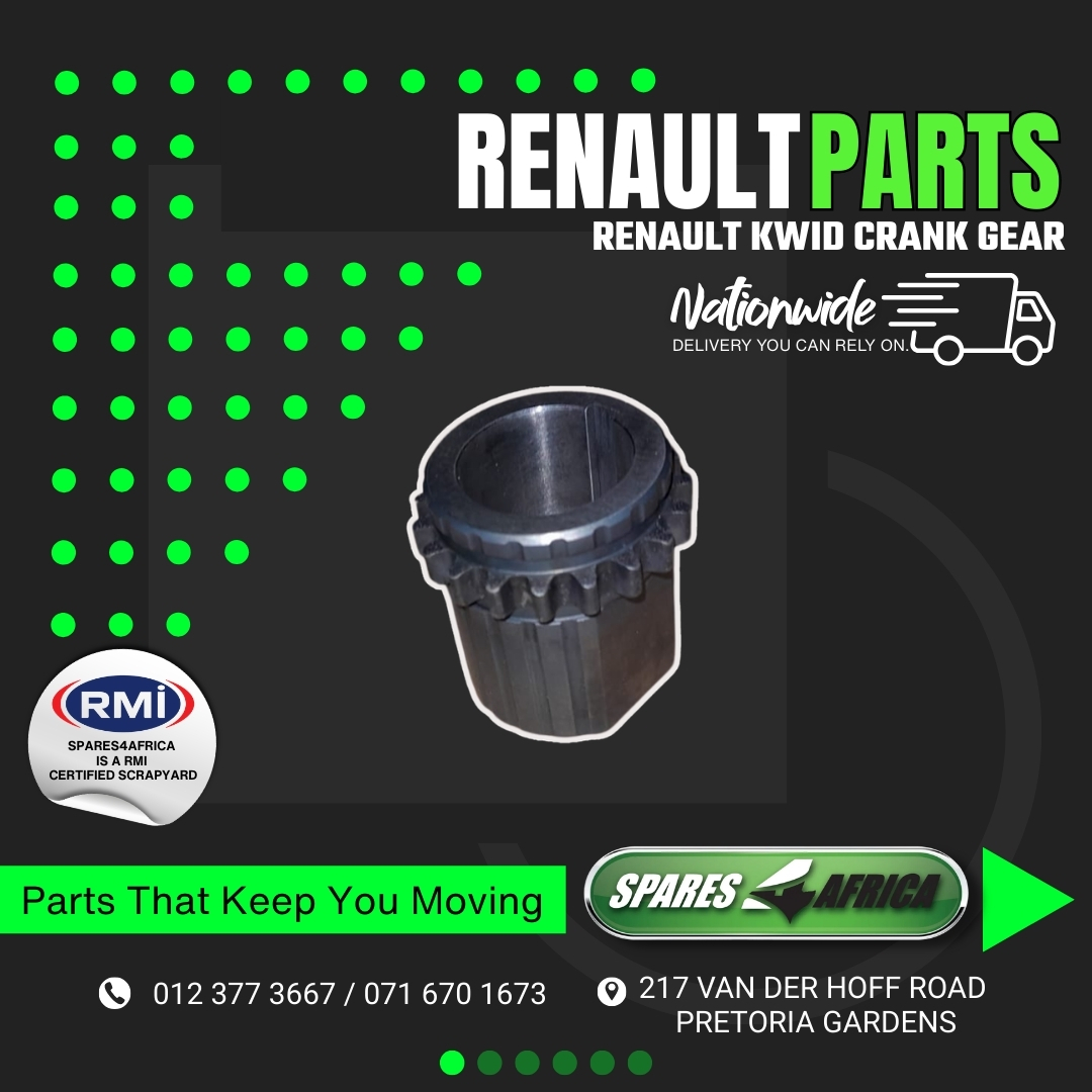 RENAULT KWID CRANK GEAR FOR SALE - Private Seller RENAULT KWID CRANK GEAR FOR SALE - Private Seller