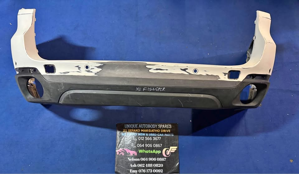 BMW X5 F15 Rear Back Bumper and Spoiler - Private Seller BMW X5 F15 Rear Back Bumper and Spoiler - Private Seller
