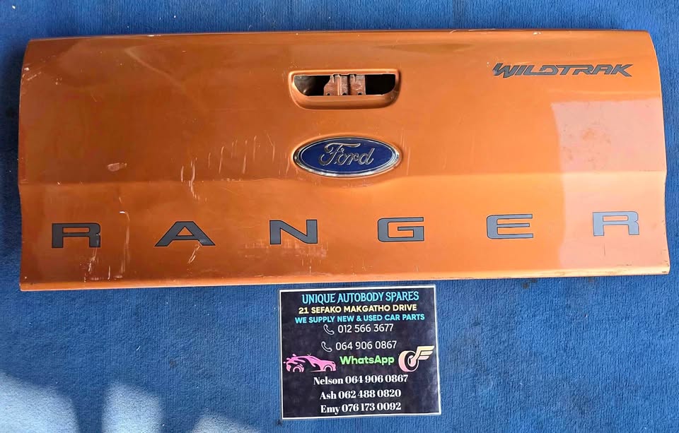 Ford Ranger T7 / T8 Tailgate With Badge Ford Ranger T7 / T8 Tailgate With Badge