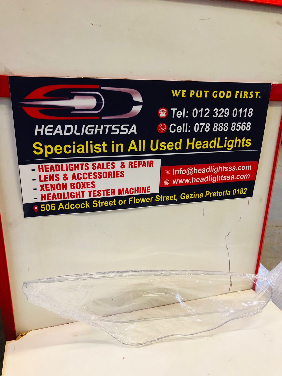 Ford Focus left side headlight lens (2016) - Private Seller