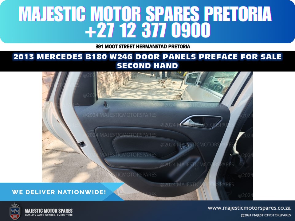 2013 mercedes b180 w246 door panels preface for sale - Private Seller