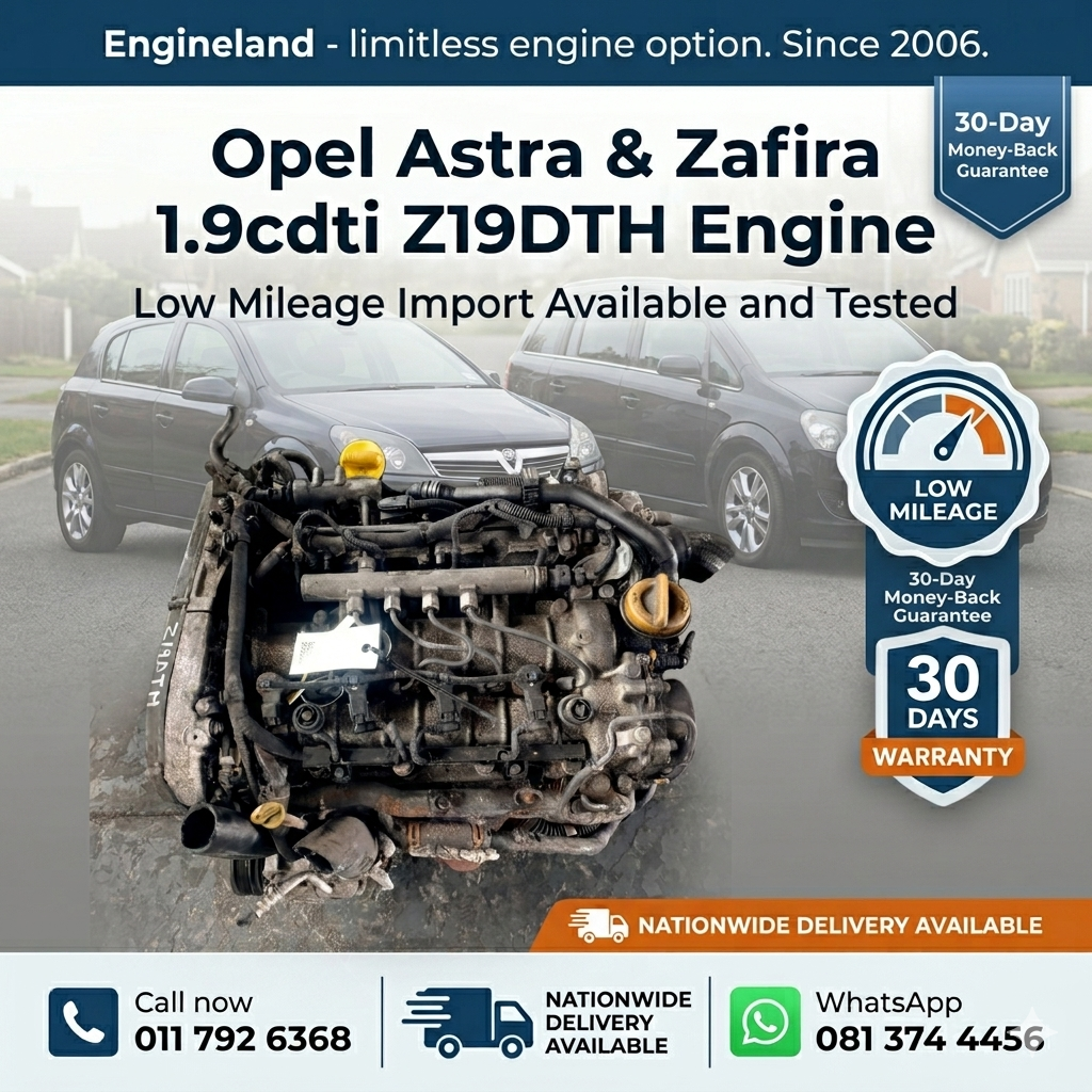 Opel 1.9cdti Z19dth 16v engine for Astra and Zafira - Private Seller Opel 1.9cdti Z19dth 16v engine for Astra and Zafira - Private Seller