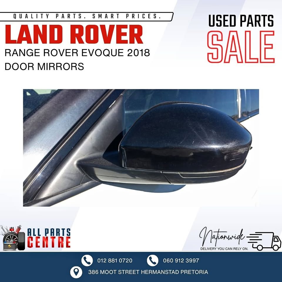 Land Rover Range Rover Evoque 2018 Door Mirrors - Private Seller Land Rover Range Rover Evoque 2018 Door Mirrors - Private Seller