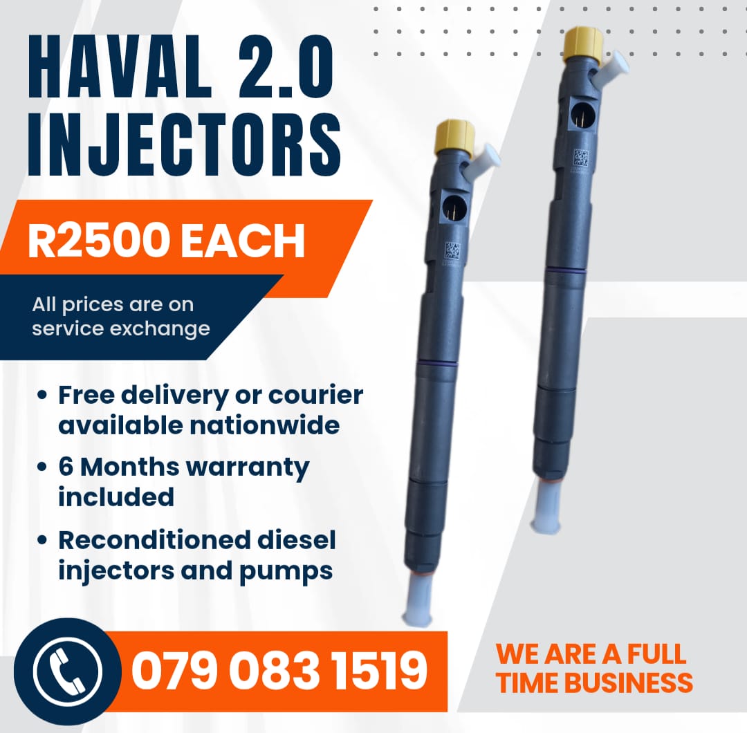 HAVAL 2.0 INJECTORS FOR SALE WITH WARRANTY - Private Seller HAVAL 2.0 INJECTORS FOR SALE WITH WARRANTY - Private Seller