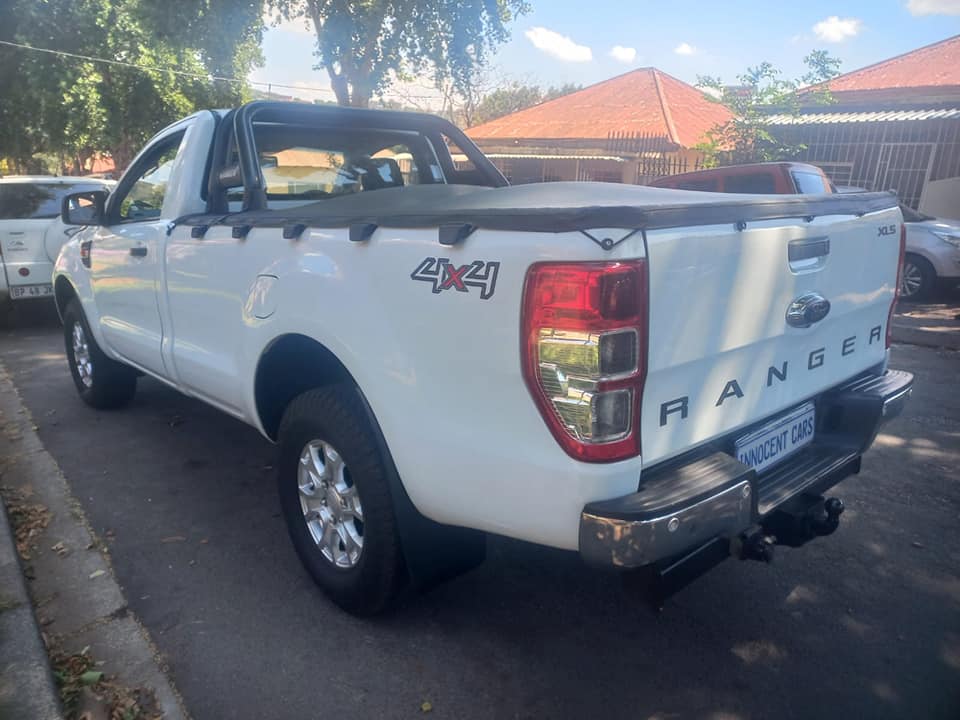 2017 FORD RANGER S-CAB 2.2 DIESEL, AUTOMATIC 4X4, WHITE COLOR