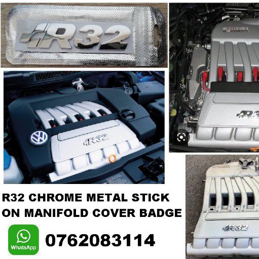 VW R32 manifold cover badge emblem | Junk Mail Marketplace