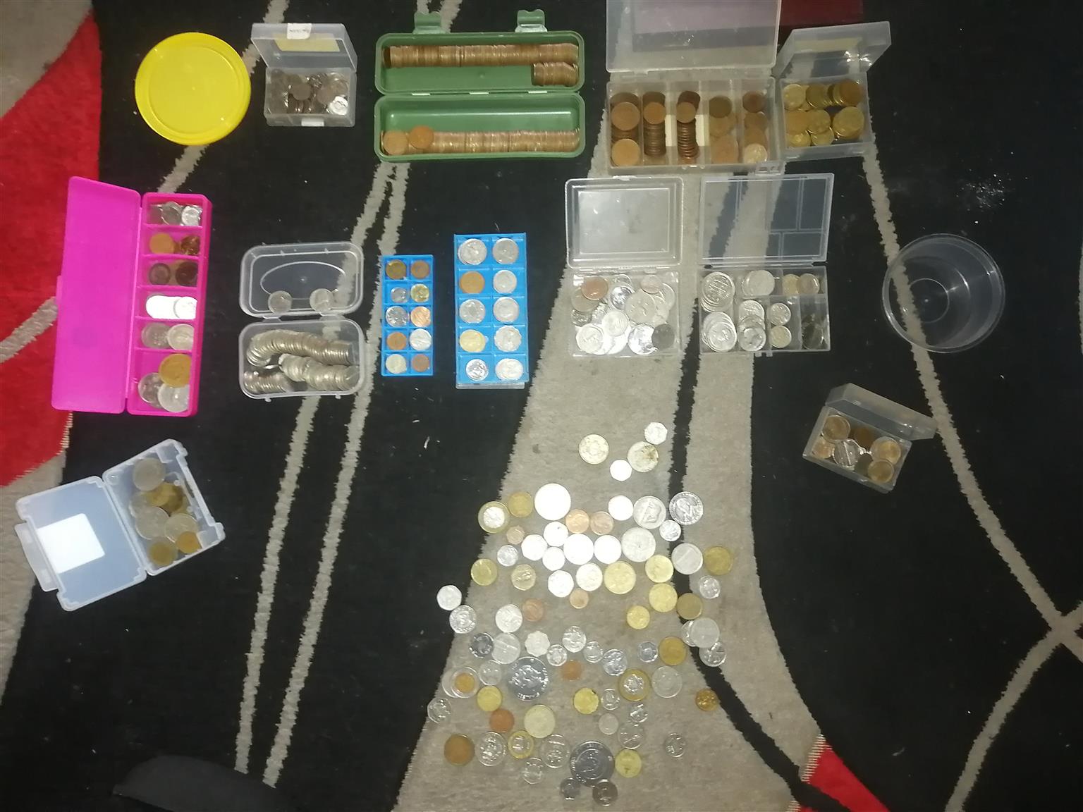 Lots of old coins of all over the world for sale