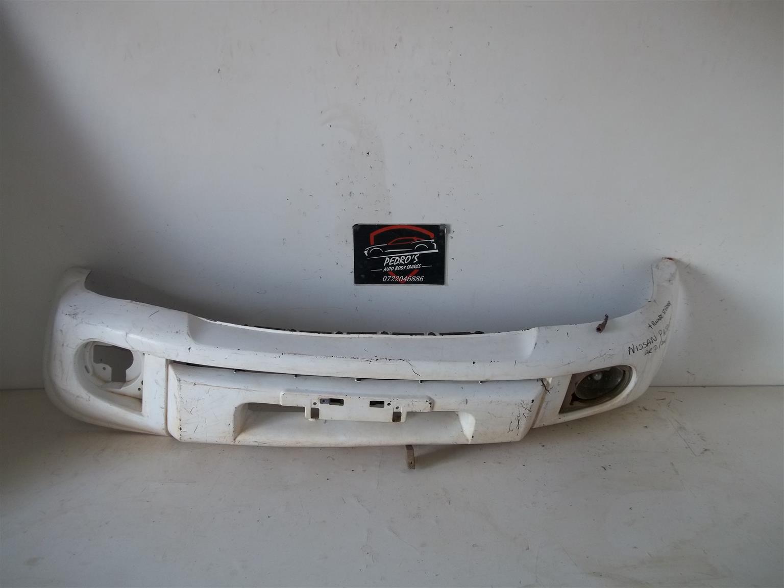 Nissan Patrol '03 front bumper with stiffener - Private Seller Nissan Patrol '03 front bumper with stiffener - Private Seller