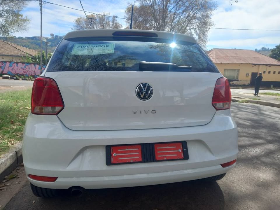 2025 VW Polo Vivo 1.4 Petrol, Manual, White, Full Service History Spare key.