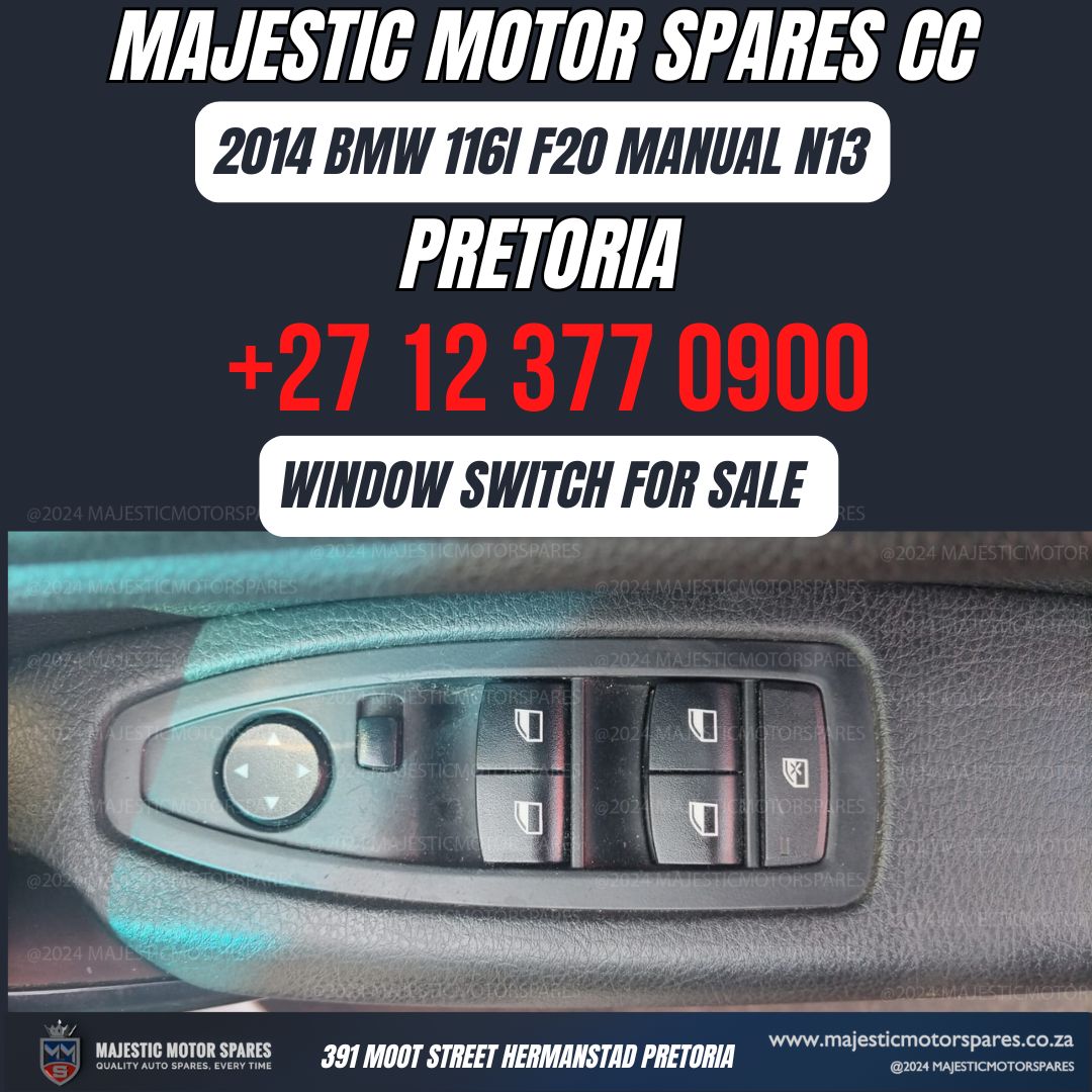 2014 BMW 116i F20 Window Switches for Sale - Private Seller 2014 BMW 116i F20 Window Switches for Sale - Private Seller