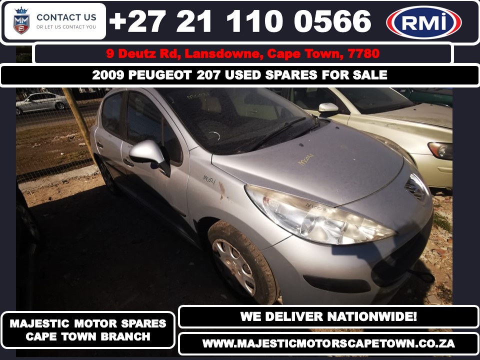 Peugeot 207 2009 stripping for used spares used parts  