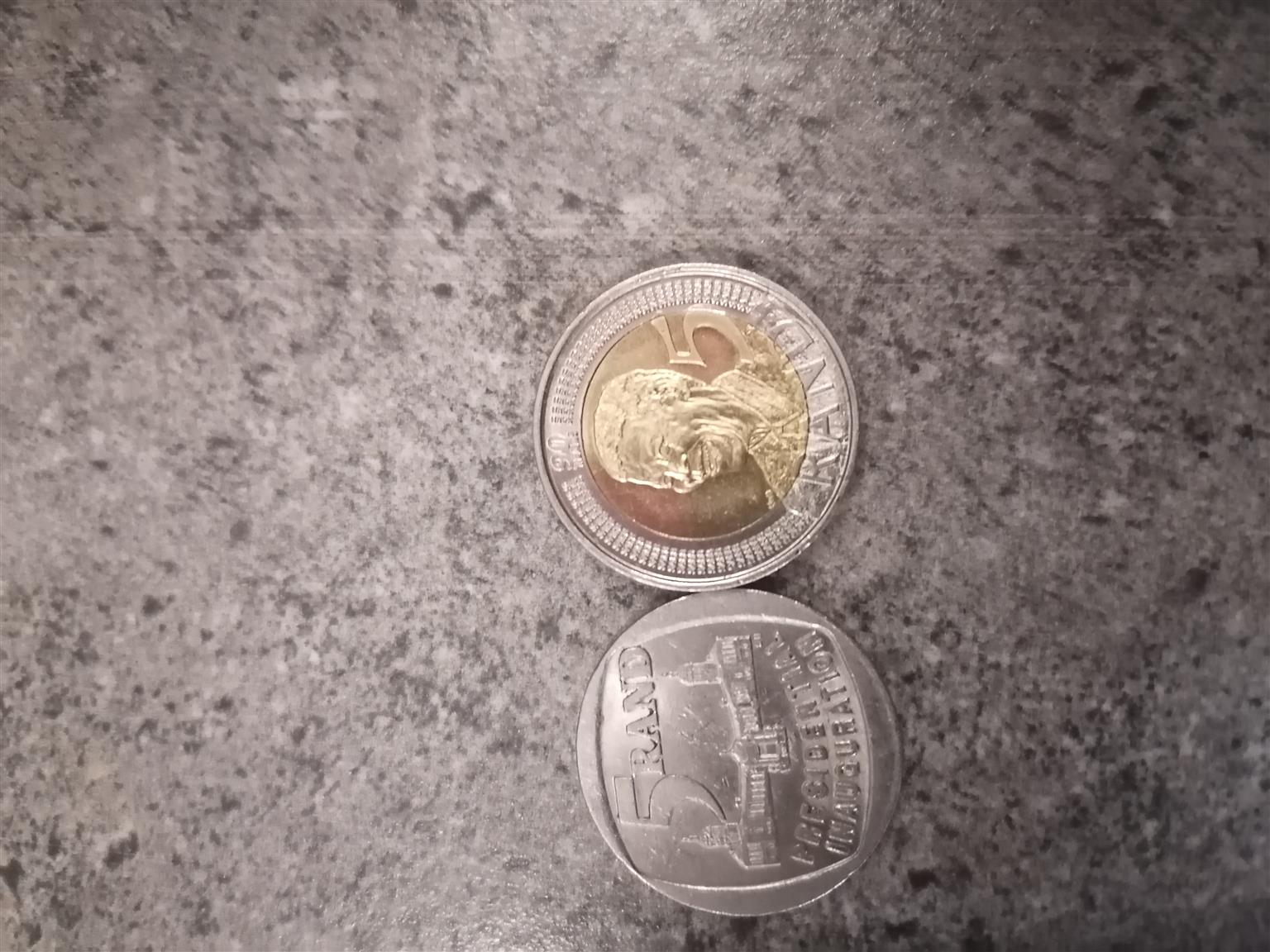 I have Mandela 2008 5 Rand coins and I want to sell it