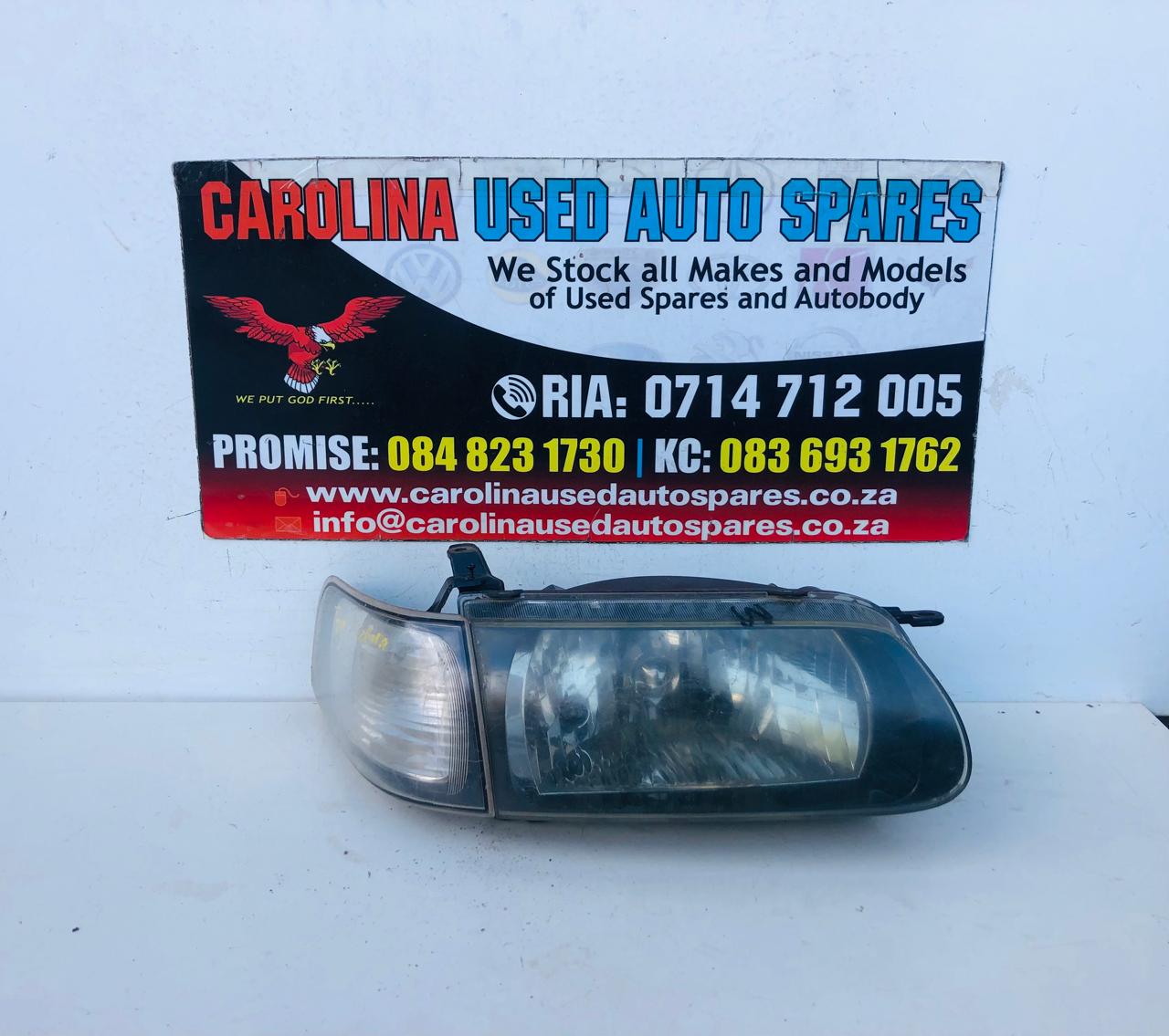 Toyota Tazz right side headlight and indicator - Private Seller Toyota Tazz right side headlight and indicator - Private Seller