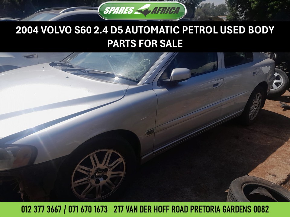 2004 VOLVO S60 2.4 PETROL AUTOMATIC – FOR STRIPPING - Private Seller 2004 VOLVO S60 2.4 PETROL AUTOMATIC – FOR STRIPPING - Private Seller