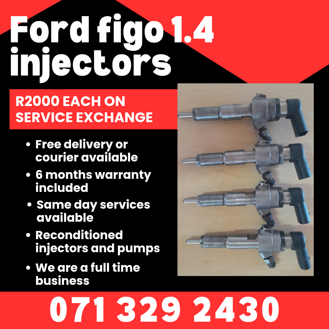 FORD FIGO 1.4 INJECTORS FOR SALE - Private Seller FORD FIGO 1.4 INJECTORS FOR SALE - Private Seller