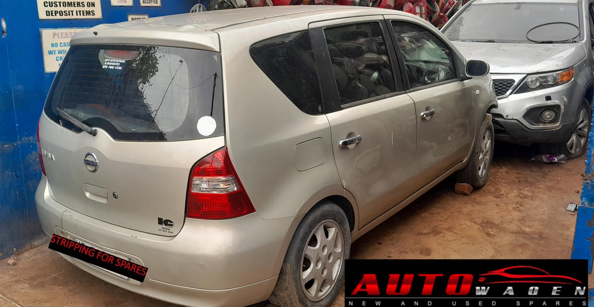 Stripping Nissan Livina - Private Seller Stripping Nissan Livina - Private Seller