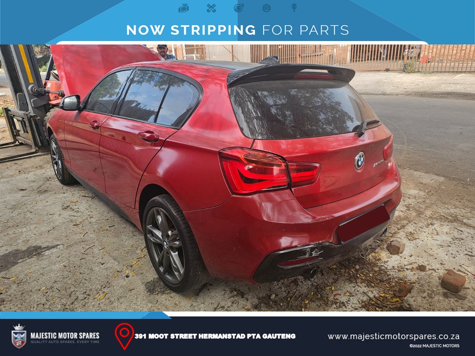 Red 2016 BMW F20 M140I Stripping for Spares