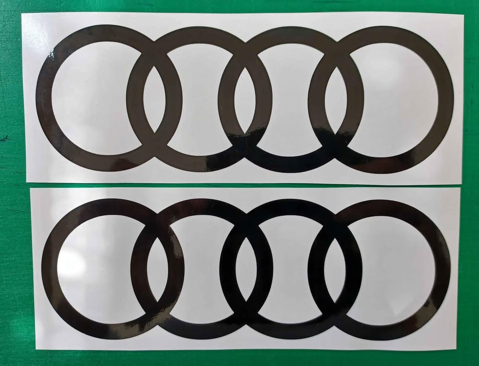 Audi / Rings lower side stickers decals graphics - Private Seller Audi / Rings lower side stickers decals graphics - Private Seller