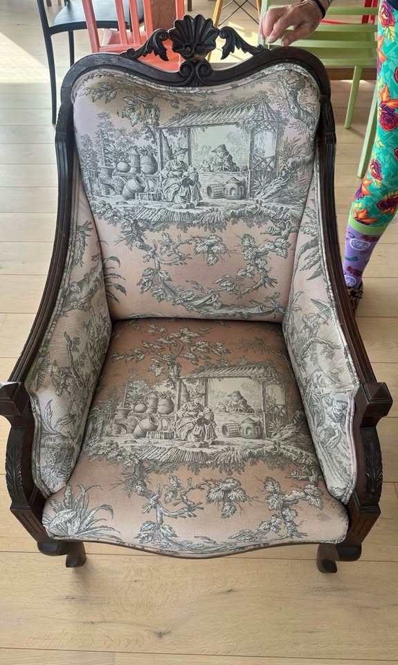 2 Antique Arm Chairs.