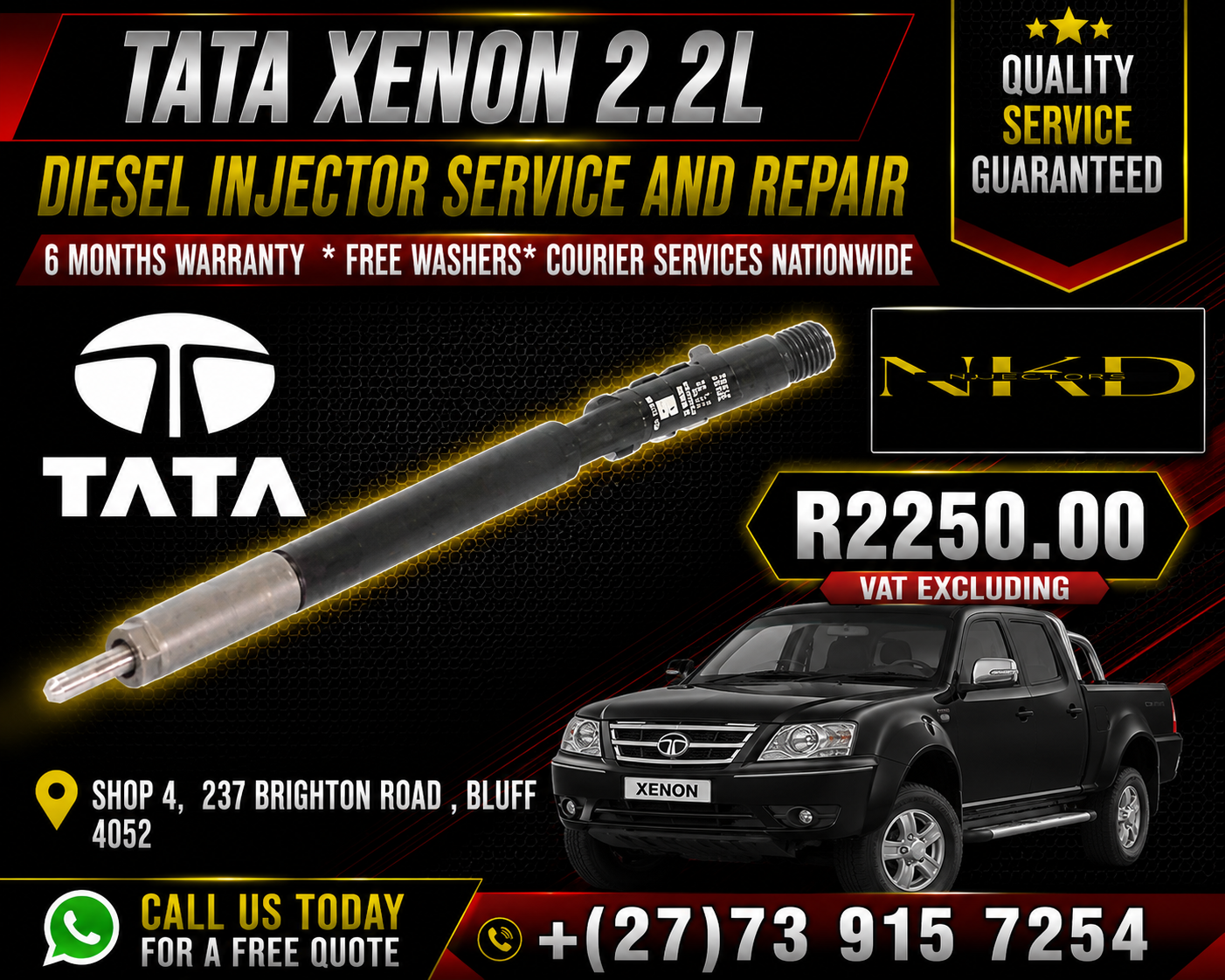 Recon_Injectors_For_Tata_Xenon_2.2L - Private Seller Recon_Injectors_For_Tata_Xenon_2.2L - Private Seller