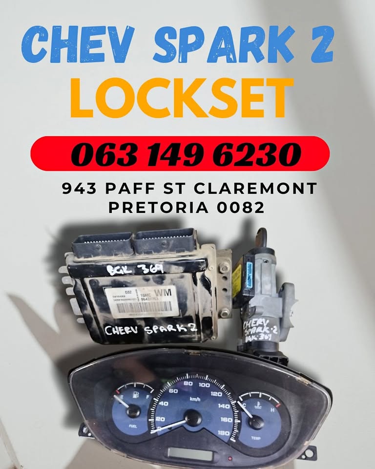 Chev spark 2 lockset Call or WhatsApp me