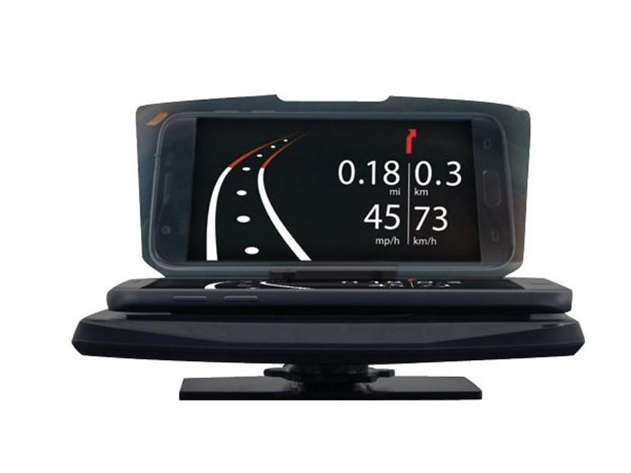 Smartphone Holder display for HUD Navigation
