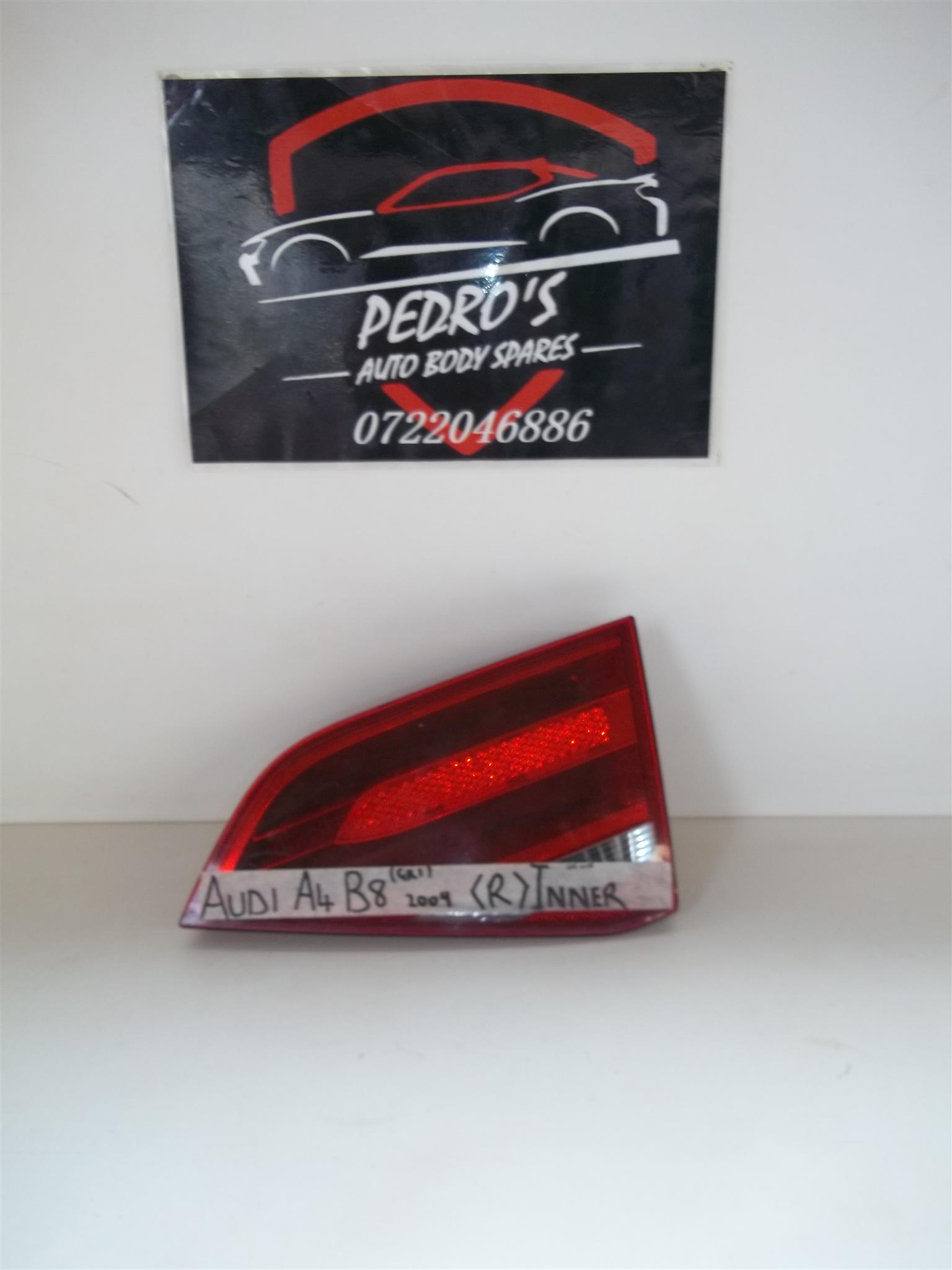 Audi A4 (B8) '09 Right inner tail light - Private Seller Audi A4 (B8) '09 Right inner tail light - Private Seller