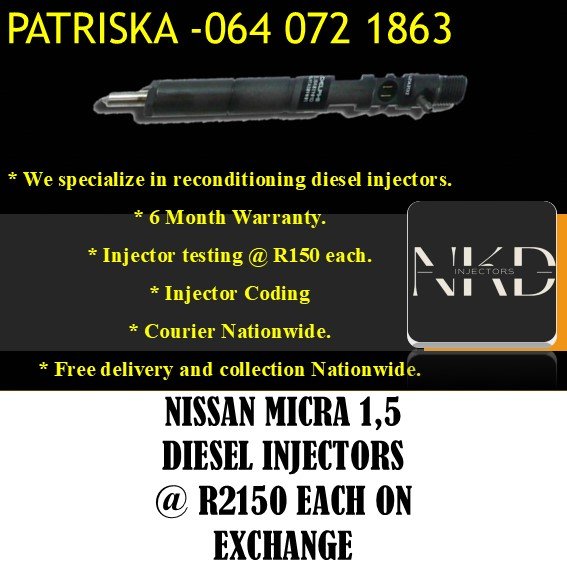 NISSAN DIESEL INJECTORS FOR SALE - Private Seller NISSAN DIESEL INJECTORS FOR SALE - Private Seller