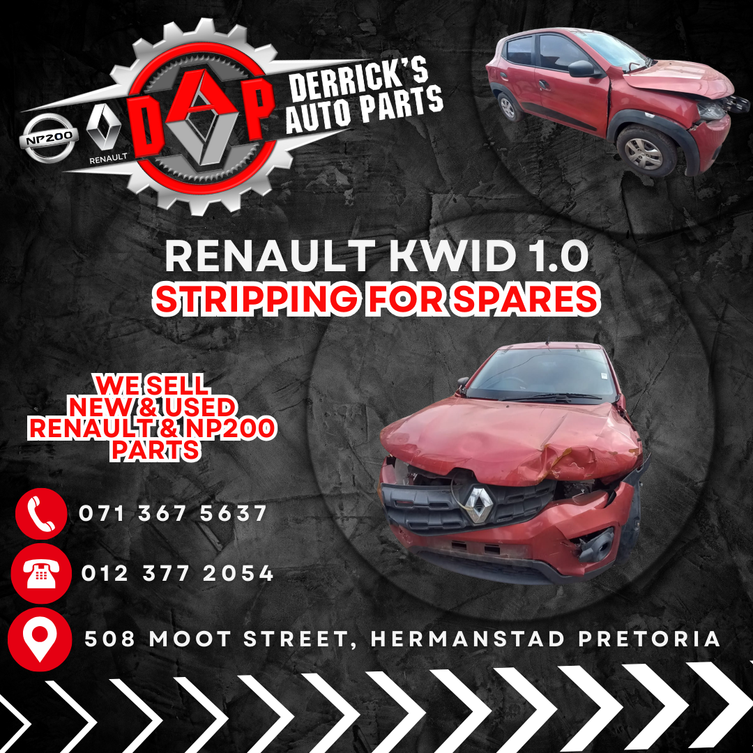 RENAULT KWID 1.0 ( STRIPPING FOR SPARES) - Private Seller RENAULT KWID 1.0 ( STRIPPING FOR SPARES) - Private Seller