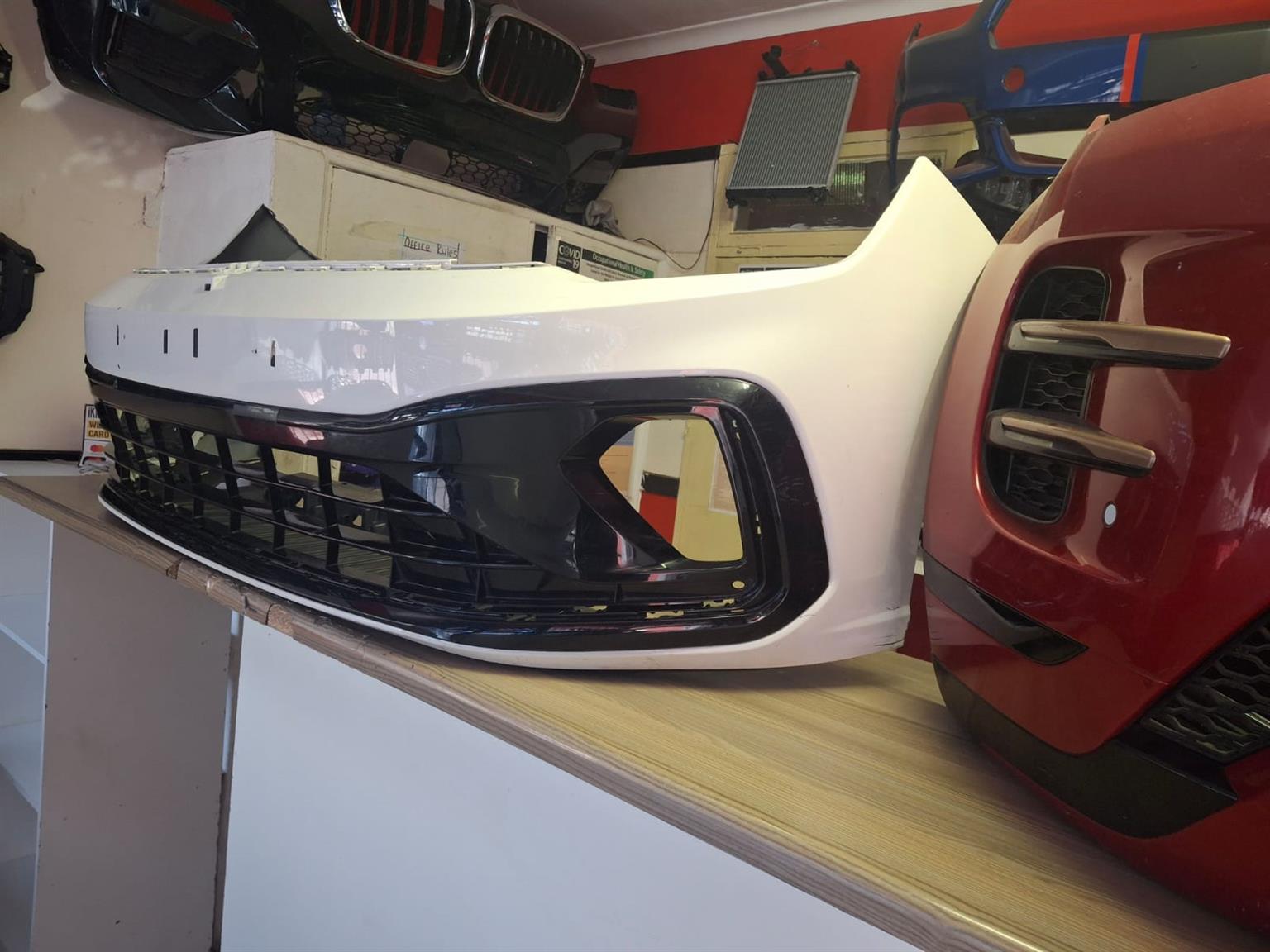 2023 VW POLO 8 SEDAN  COMPLETE FRONT BUMPER WITH SPLASH TRAY AVAILABLE FOR SALE - Private Seller